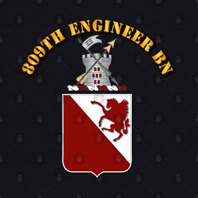 809th Engineer Bn - Coat of Arms by twix123844